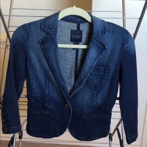 Jessica Simpson Blazer Style Denim Jacket